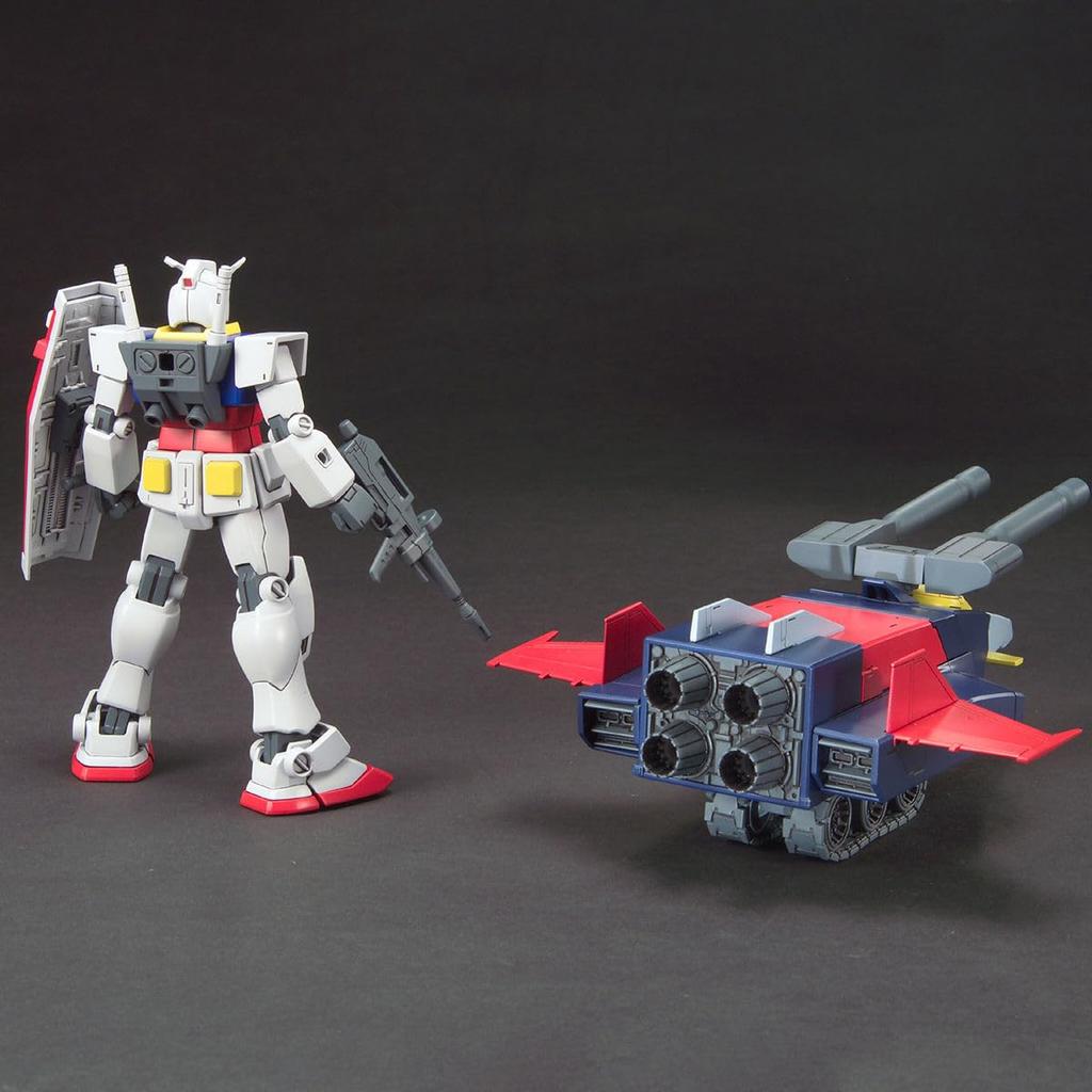 BANDAI SPIRITS HGUC Mobile Suit Gundam Scale Plastic Model Kit G-Armor 1/144 Pre-Colored