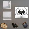 Stainless Steel Halloween Cookie Cutters Set with Bat Pumpkin Ghost Shapes for Baking Biscuits, Ideal Kitchen Baking Tools