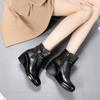 Size 30-43 Women Boots Women Genuine Leather Winter Boots Warm Plush Autumn Shoes Winter Wedge Shoes Woman Ankle Boots