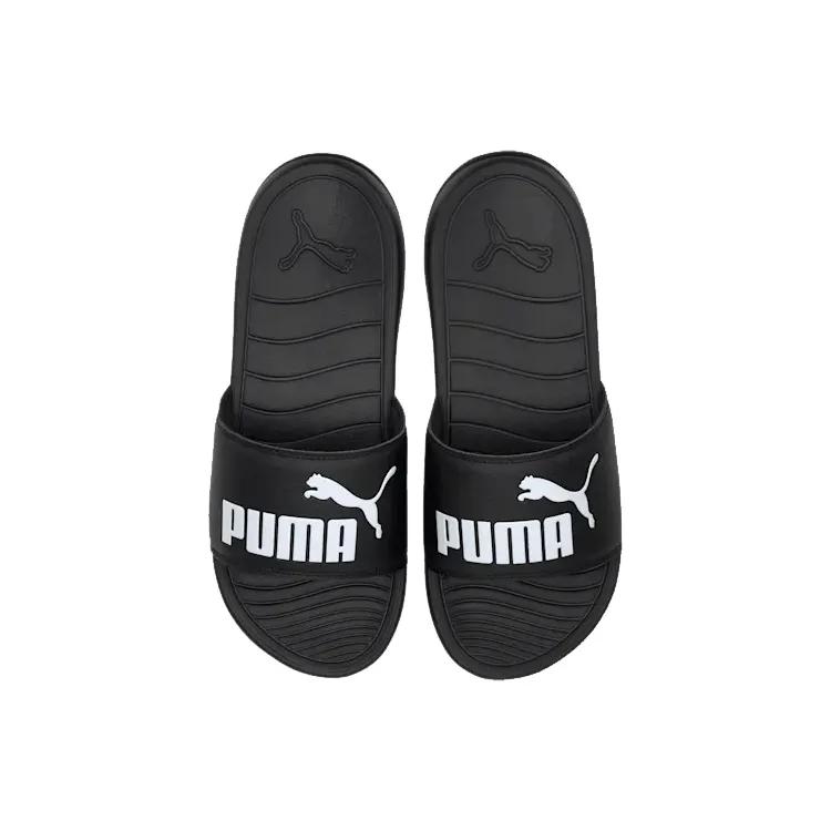 Puma Popcat 20 'Black' (Unisex) Black / White Slide Slippers 372279 01