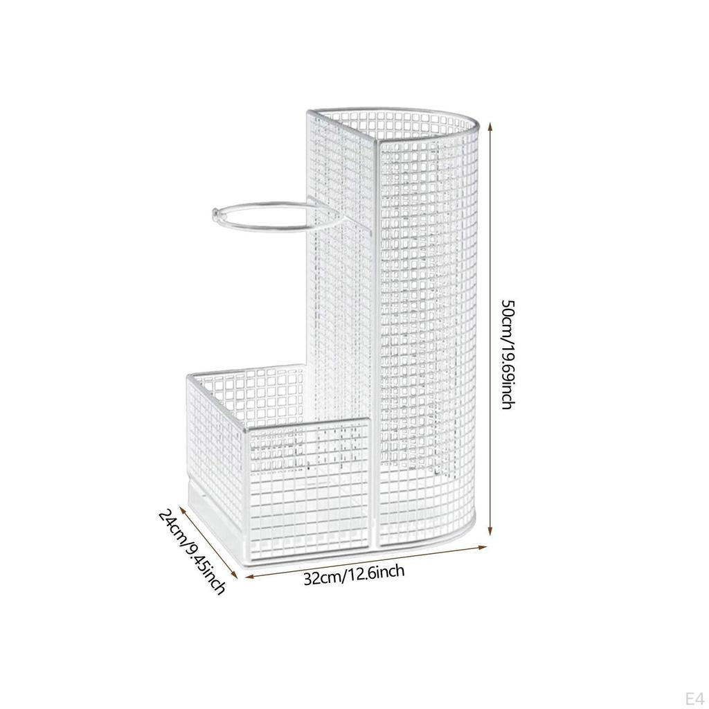 Draining Can Umbrella Stand for Entrance Area Organization