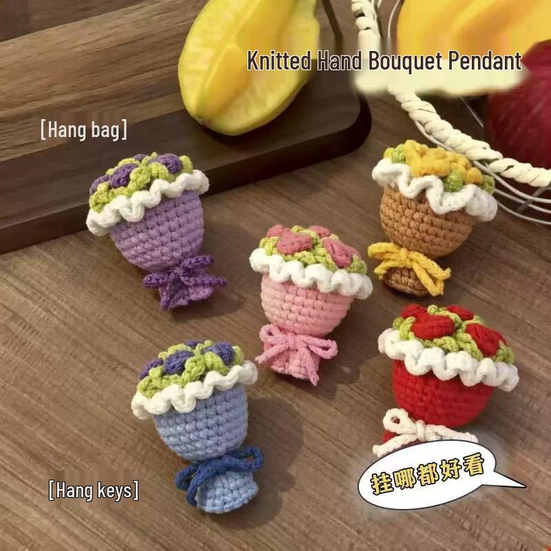 Плюшевая игрушка панда с букетом, сувенир из Чэнду для детей 22 cm