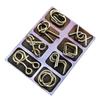 Nine-Ring Metal Puzzle - Eight-Piece Disentanglement Brain Teaser Set