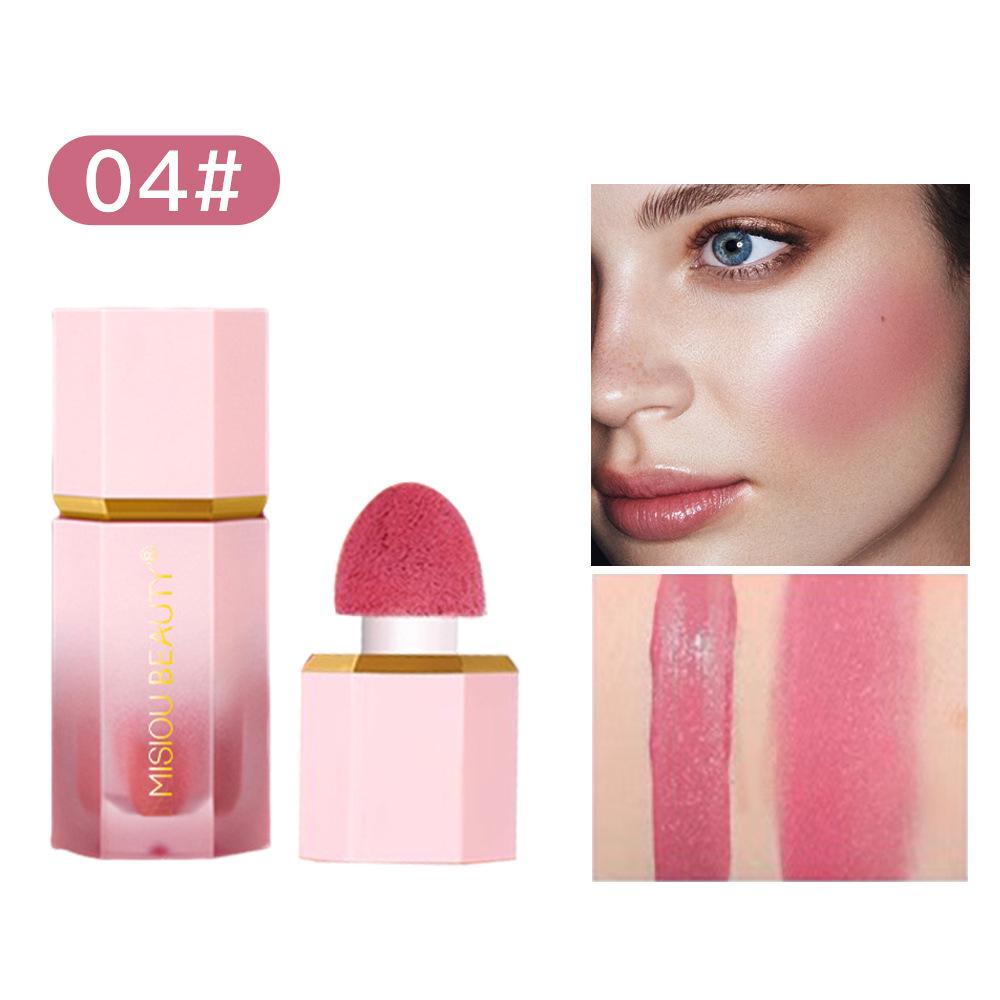 

Rosy Puff Waterproof Contouring & Highlighting Blush Stick - Long-lasting, Non-fading, Natural Liquid Cream Formula