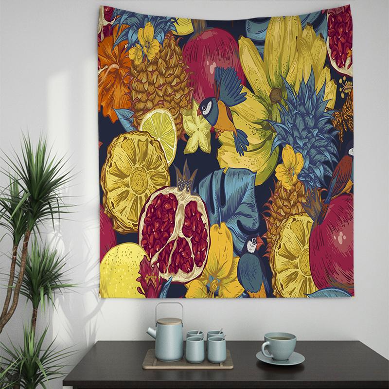 

Гобелен в стиле бохо с красивым цветочным узором, Таро, декор в стиле хиппи, одеяло, мебельный декор, гобелен для спальни, гостиной, общежития, тапиз 100X75CM
