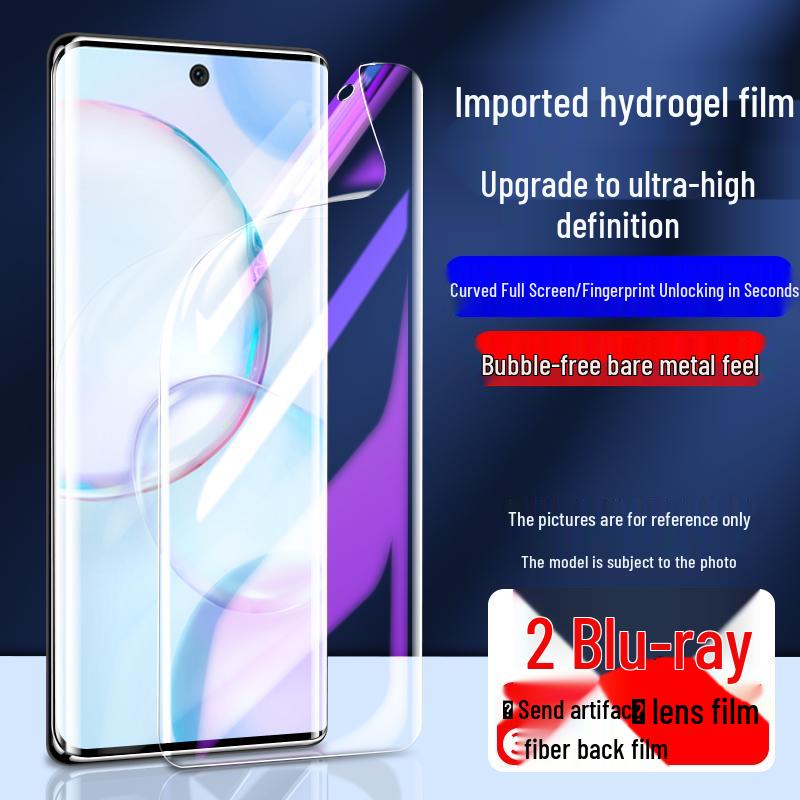 Honor 50 Pro Anti-Peep UV Curved Tempered Hydrogel Screen Protector