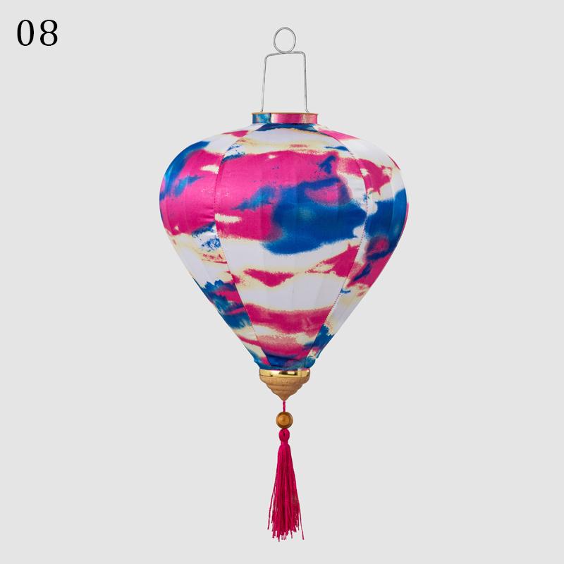 

12/14 дюймовый китайский традиционный подвесной фонарь из атласного шелка цветочный фонарь для представлений, вечеринок, весенних фестивалей, наружное украшение 12 inch