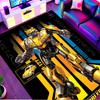 Robot Print Rug, Washable Floor Carpet, For Entryway Dorm Laundry Room Office Study, Home Decor Birthday Christmas Gift