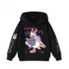 Abbigliamento Sportivo Stampato con Cartoni Animati di Paperino per Bambini per Autunno e Inverno, Caldo e Casual, Felpa Sportiva alla Moda e Carina