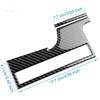Real Soft Carbon Fiber For Toyota Camry 2018 2019 2020 2021 2022 2023 2024 LHD RHD Car Headlight Switch Button Panel Accessories.