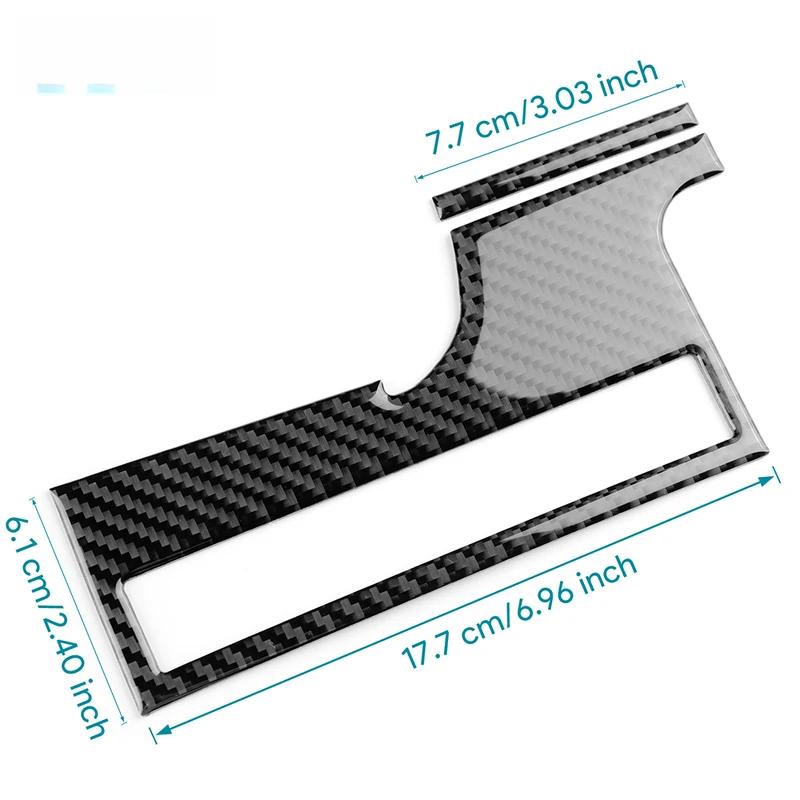 Real Soft Carbon Fiber For Toyota Camry 2018 2019 2020 2021 2022 2023 2024 LHD RHD Car Headlight Switch Button Panel Accessories.