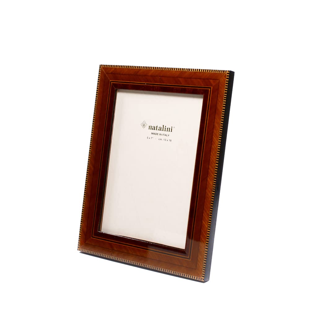 Natalini PHOTO Photo Picture Natural Bergamo Warm Wood Interior Decor Frame, Holder, Wood, Brown,