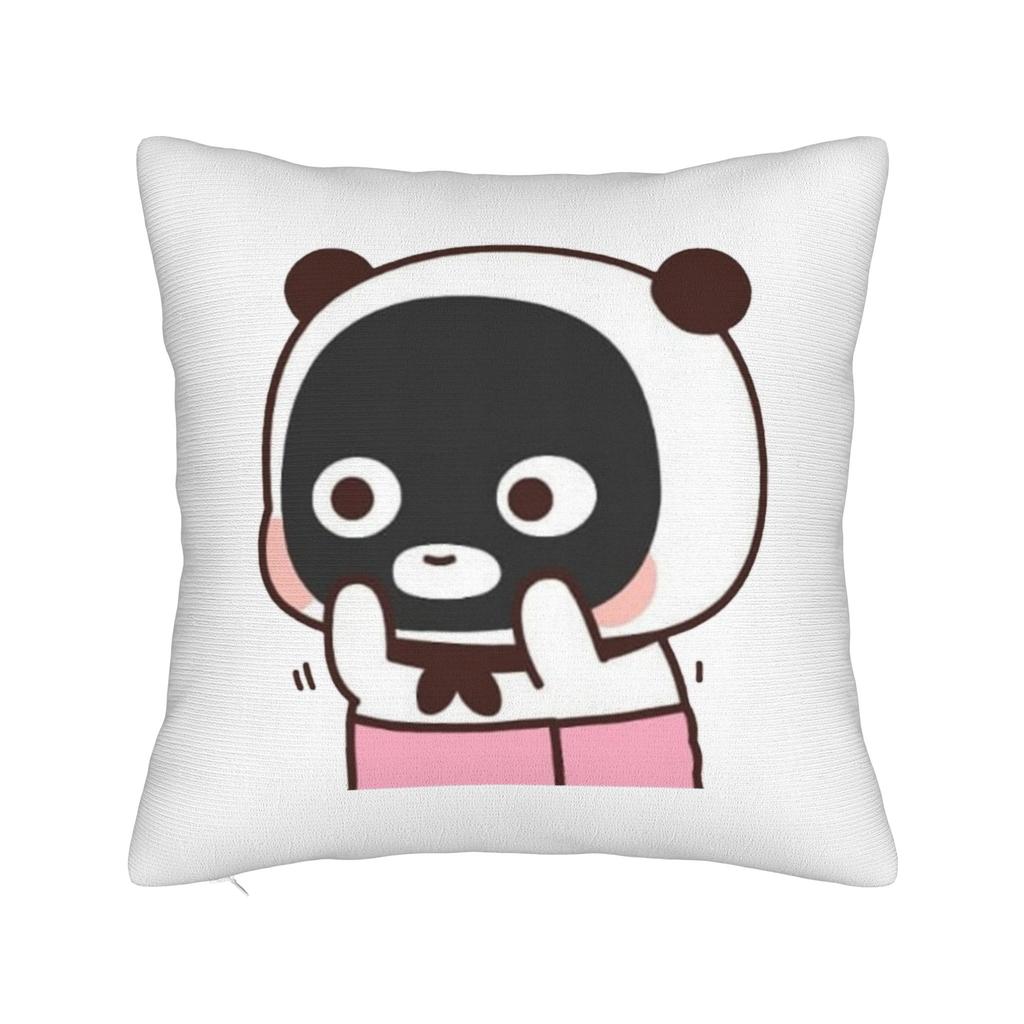 Cartoon Panda Bubu Dudu Pillowcase Printing Polyester Cushion Cover Decorations Throw Pillow Case Cover Home Zipper Xcm