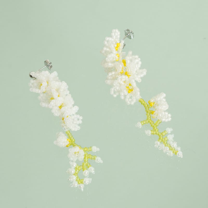 Geegee Flower Bouquet Earring