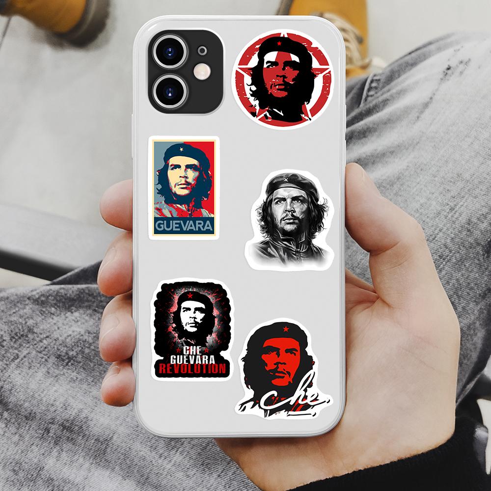 10/25/50Pcs Che Guevara Fan Art Sticker DIY Toy Gift Waterproof Graffiti Decal for Junk Journal Laptop Luggage Bottle Decorative