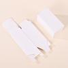 100pcs Square Folding Paper Box White Gift Cardboard Boxes Multiple Sizes Available Packaging Case Candle Gift Box Wedding Party Candy Boxes