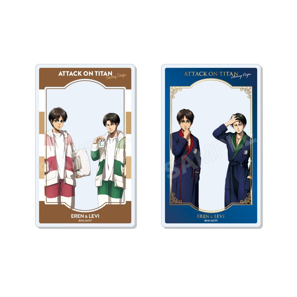 Attack On Titan Acrylic Cards Box of 6