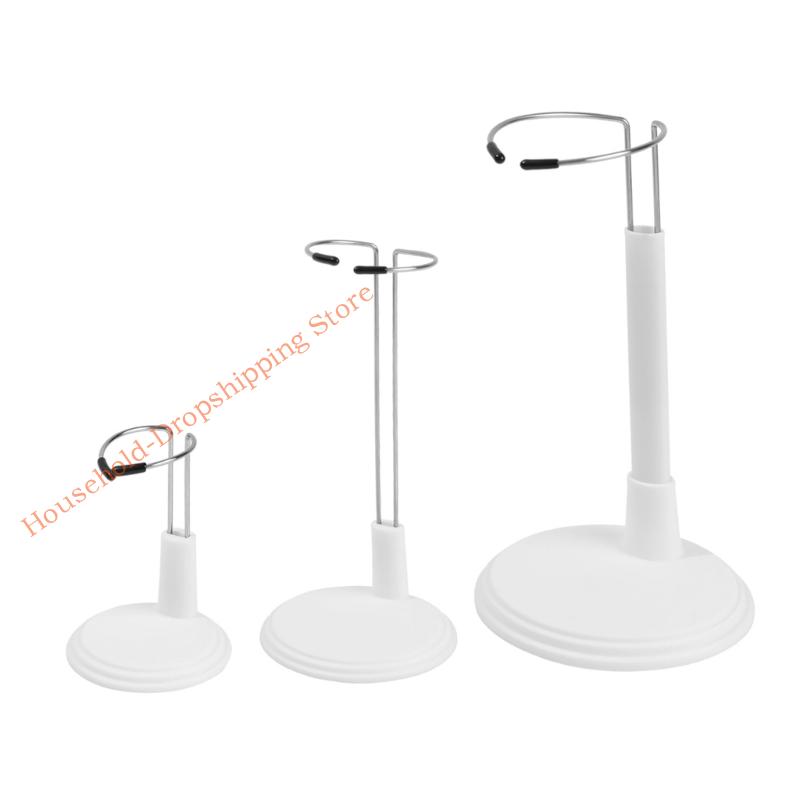 85AD Pack of 3 Adjustable Doll Stand Display Rack Action Figures Storage Organizers