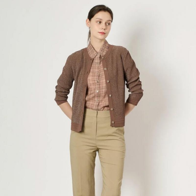 Bcbg Glitter Knit Cardigan B4f7k204