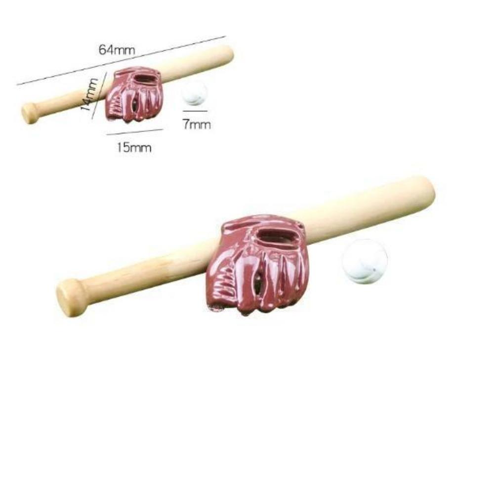 Dollhouse Mini Scene Accessories Simulation Mini Sports Goods Mountain Bike Skateboard Baseball Bowling Racket Tennis Model