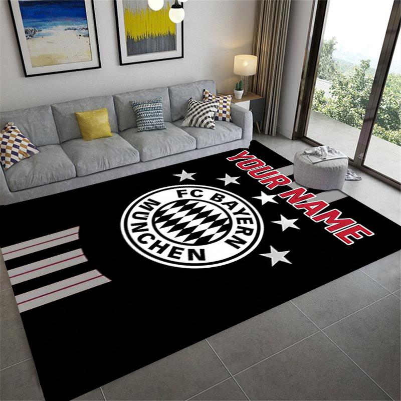 Custom Name Bayern Munich Carpet Rug for Living Room Bedroom Home Sofa Decoration,Kids play Non-slip Floor Mat