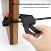 4" Adjustable Compression Woodworking F Clamp - Strong Wood Board Fixing Tool