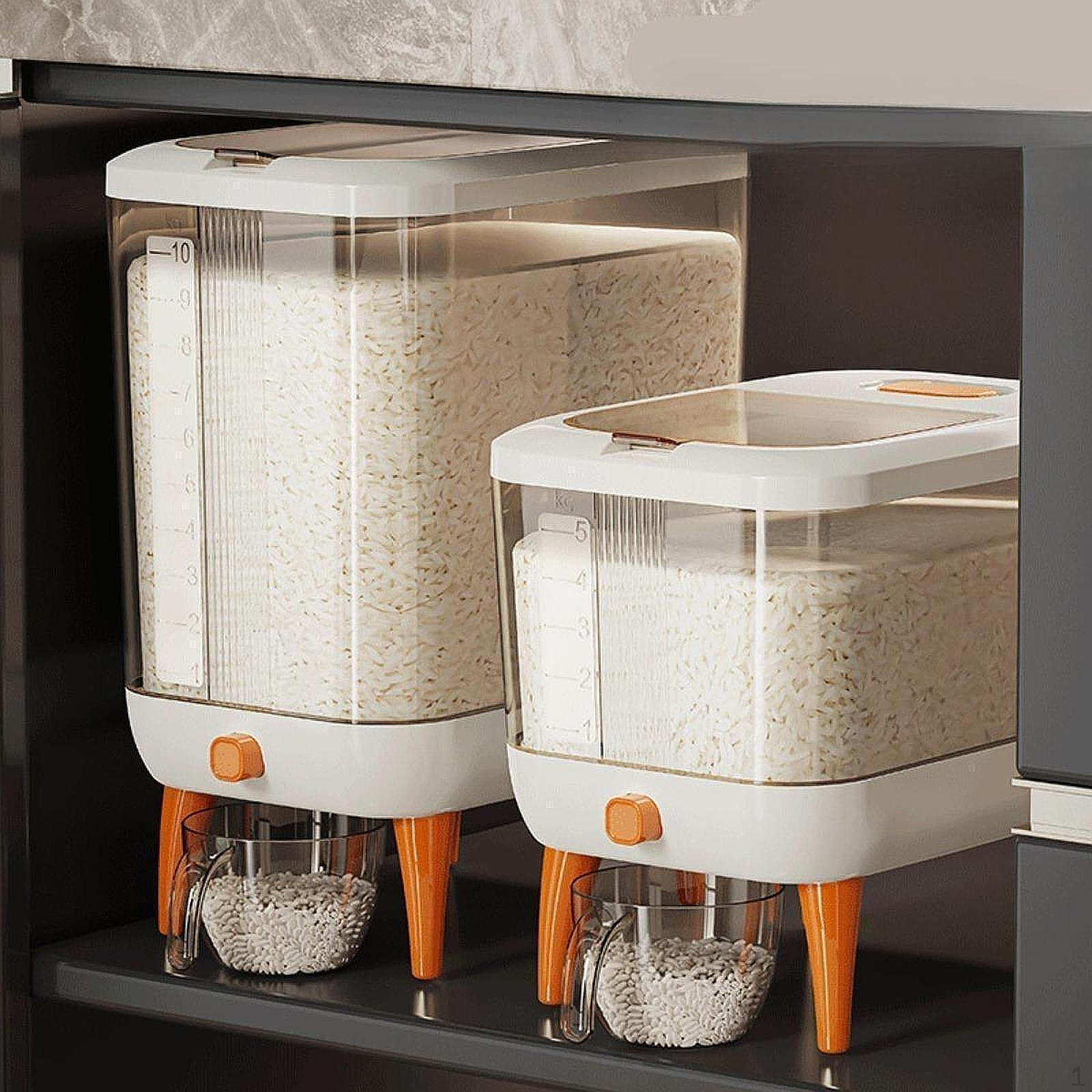 

Зерновой контейнер с герметичной крышкой для использования на кухне S