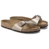 Birkenstock Suede Soft Comfortable Thick Sole Fashion Sandals Unisex Sandals Gray Brown 1020632