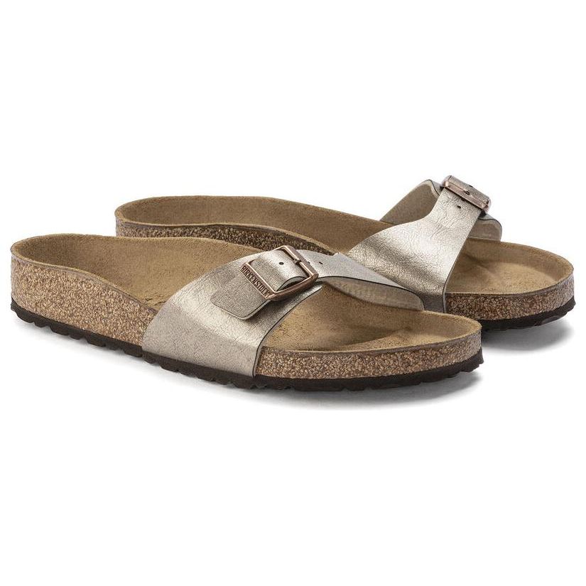 Birkenstock Suede Soft Comfortable Thick Sole Fashion Sandals Unisex Sandals Gray Brown 1020632