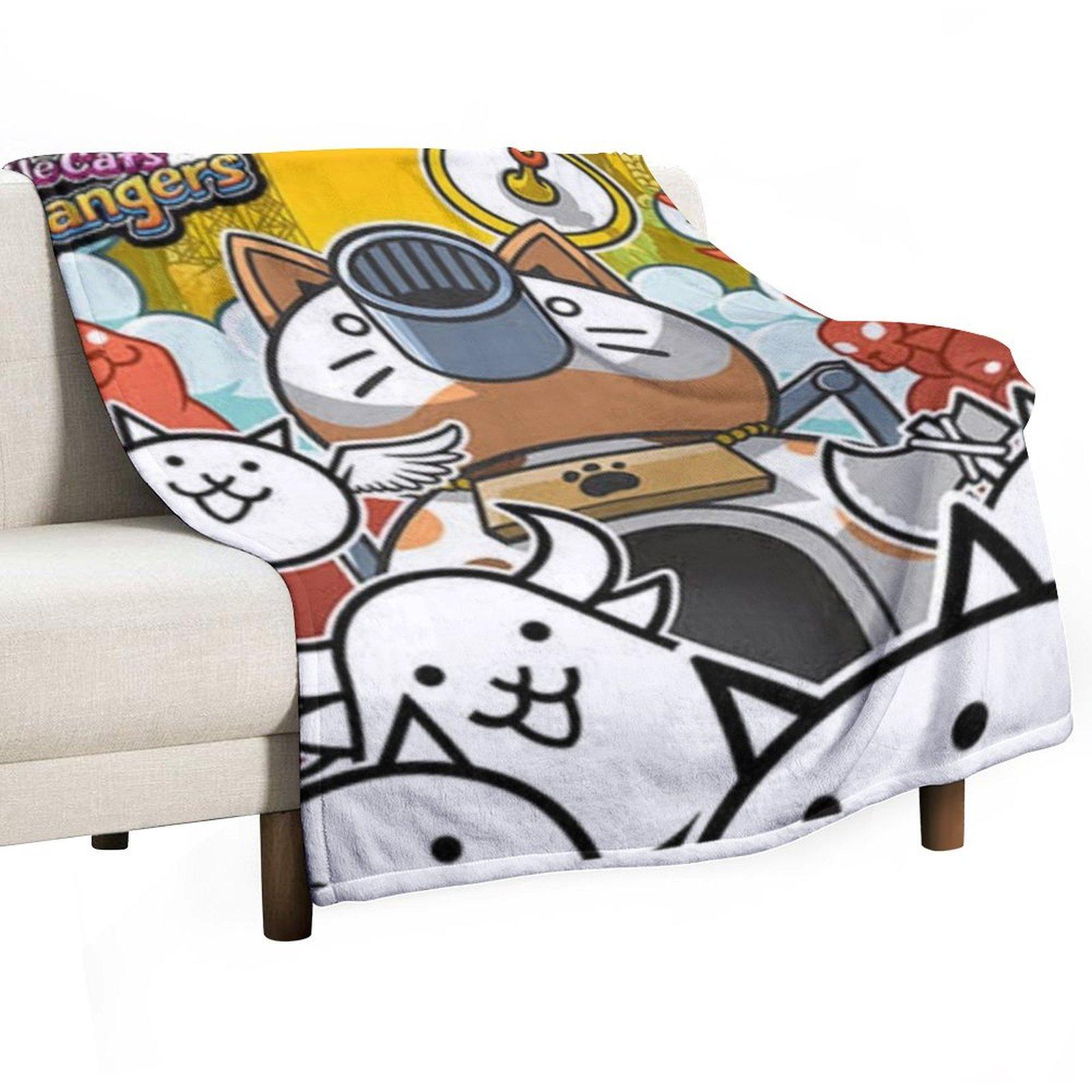 Battle cats Throw Blanket Sleeping Bag Sofa Throw Hair blankets and throws Blankets 30x40in