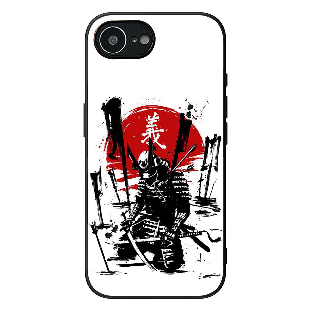 Cover for Apple iPhone 17 16 11 Pro XS Max XR 6 7 8 Plus + 16E SE 2020 2022 Air 5 Phone Case Japan Samurai Skeleton Ninja Skull