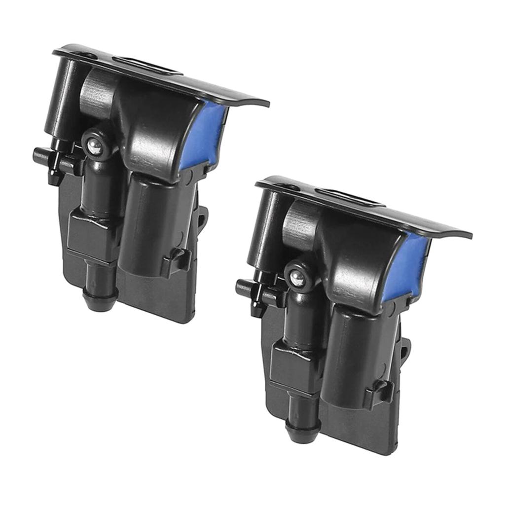 Durable Windshield Washer Sprayer Easy Replacement Precise Spray Windscreen Washer 61667183343 Durable for Front Hood