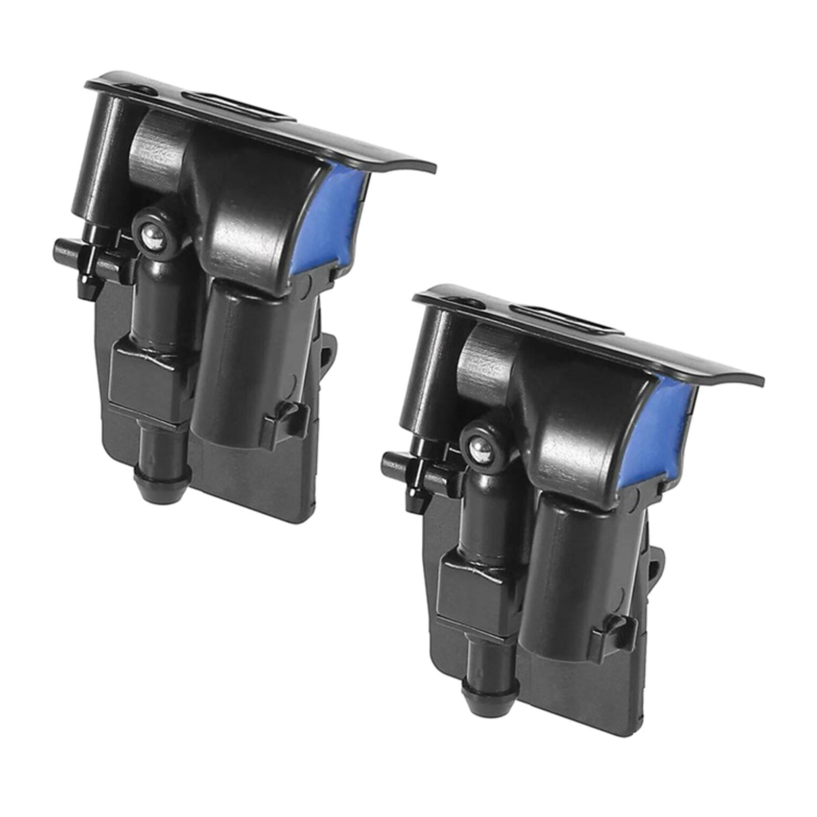 

Прочный распылитель омывателя лобового стекла, простая замена, точный распылитель омывателя лобового стекла 61667183343, прочный для переднего капота 2