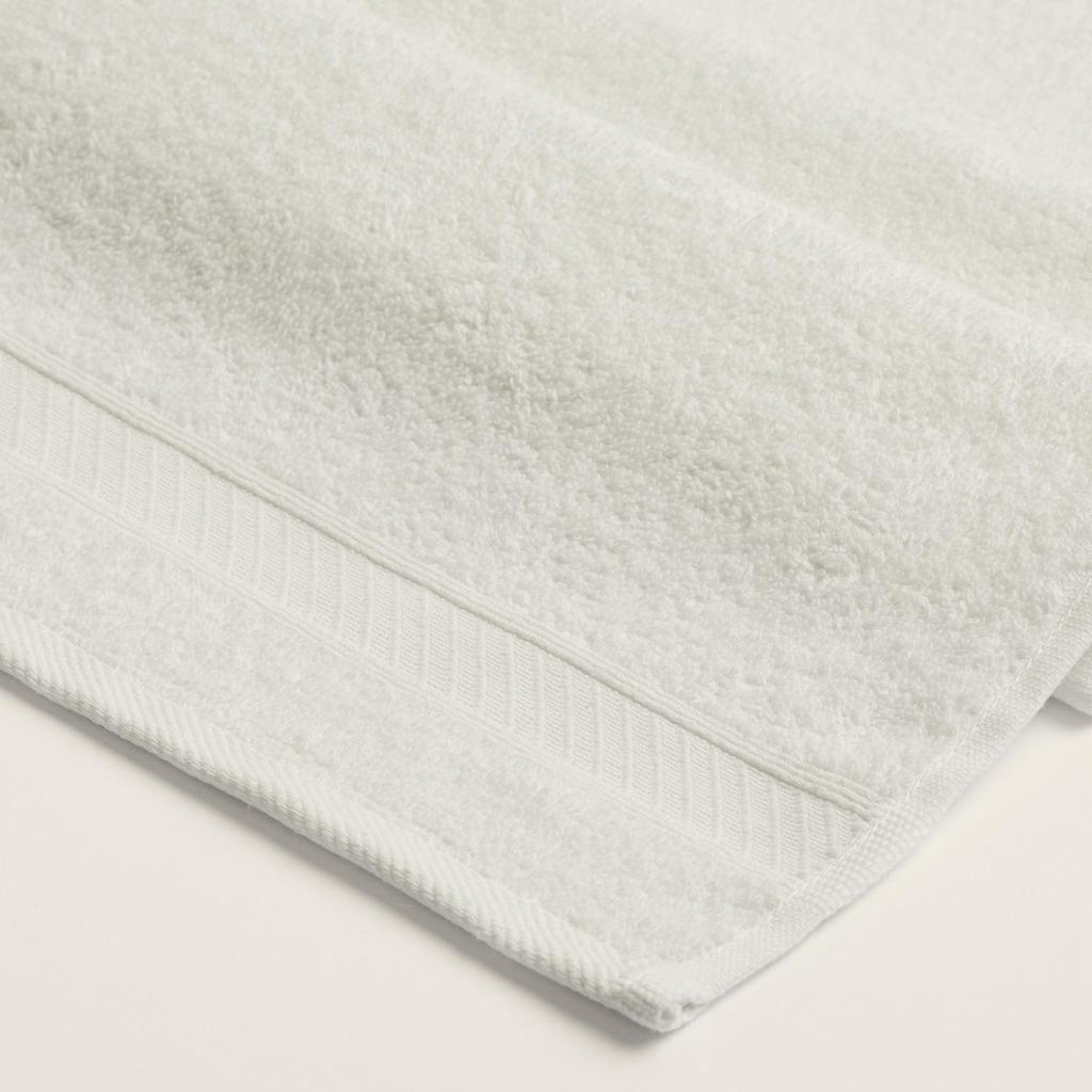 Likya Border 4 Pieces Face Towel Set, Cotton Face Hand Towels, Soft Cotton Face Towels, Soft Hand Towel, Cotton Hand Towel, Bath Towel Set