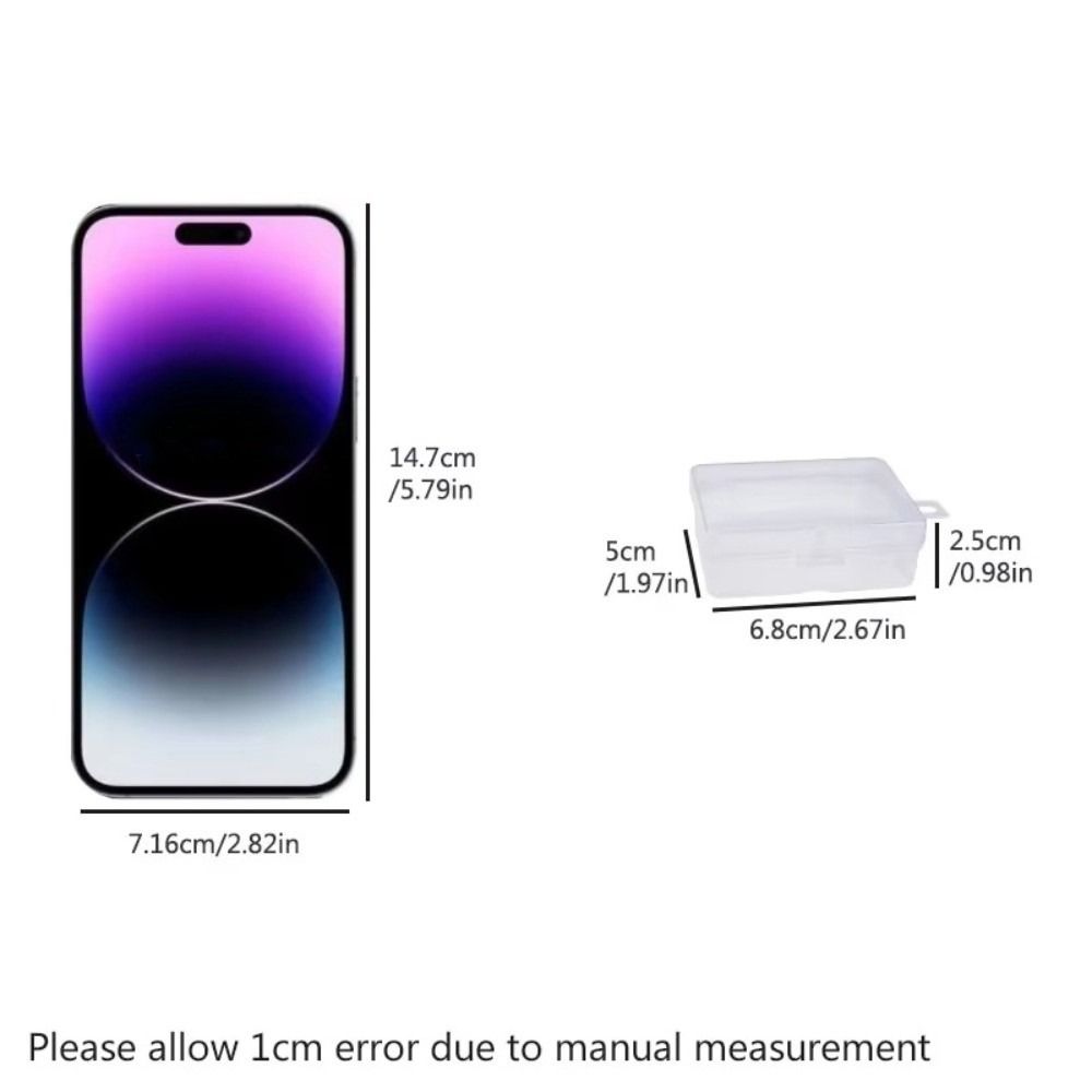 Multifunctional Flip Lid Storage Box With Lid Storage Organizer Case Transparent Storage Boxes