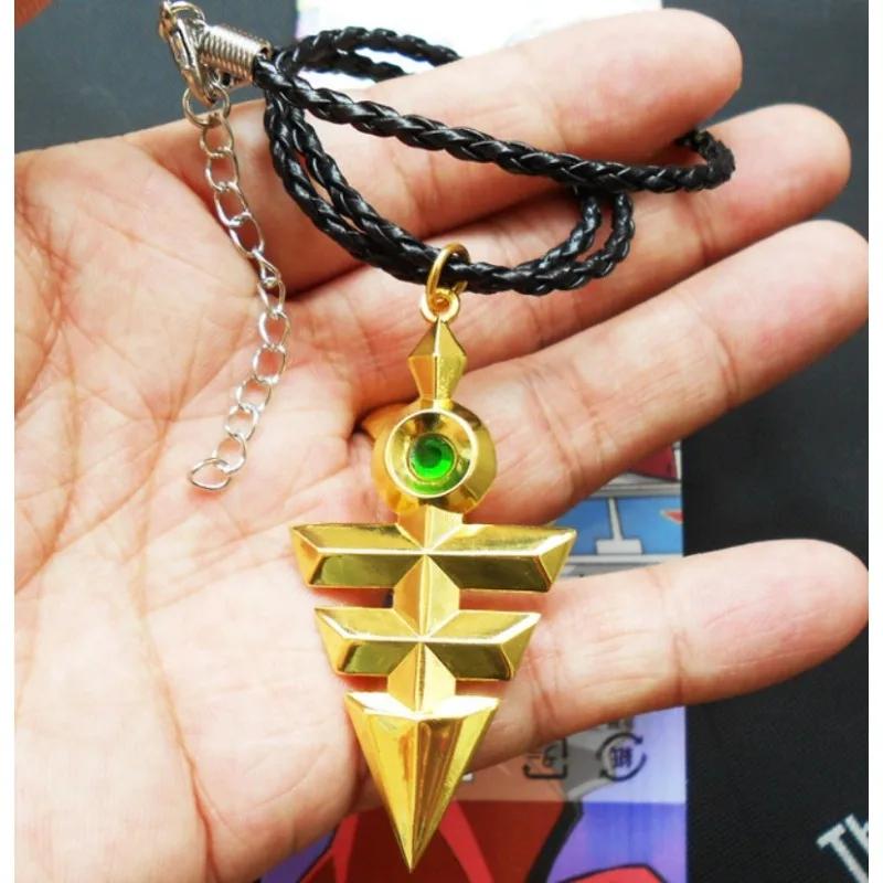 Yu Gi Oh Anime Necklaces Woman Fashion Cartoon Chain Men Necklace Couples Pendant Silver Color Kids Vintage Alloy Naszyjnik