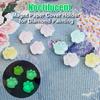 Cartoon Paw Night Light Decor Bead Printed Diamond Painting Positioner, Random Color Canvas Fixer DIY Craft Supplies