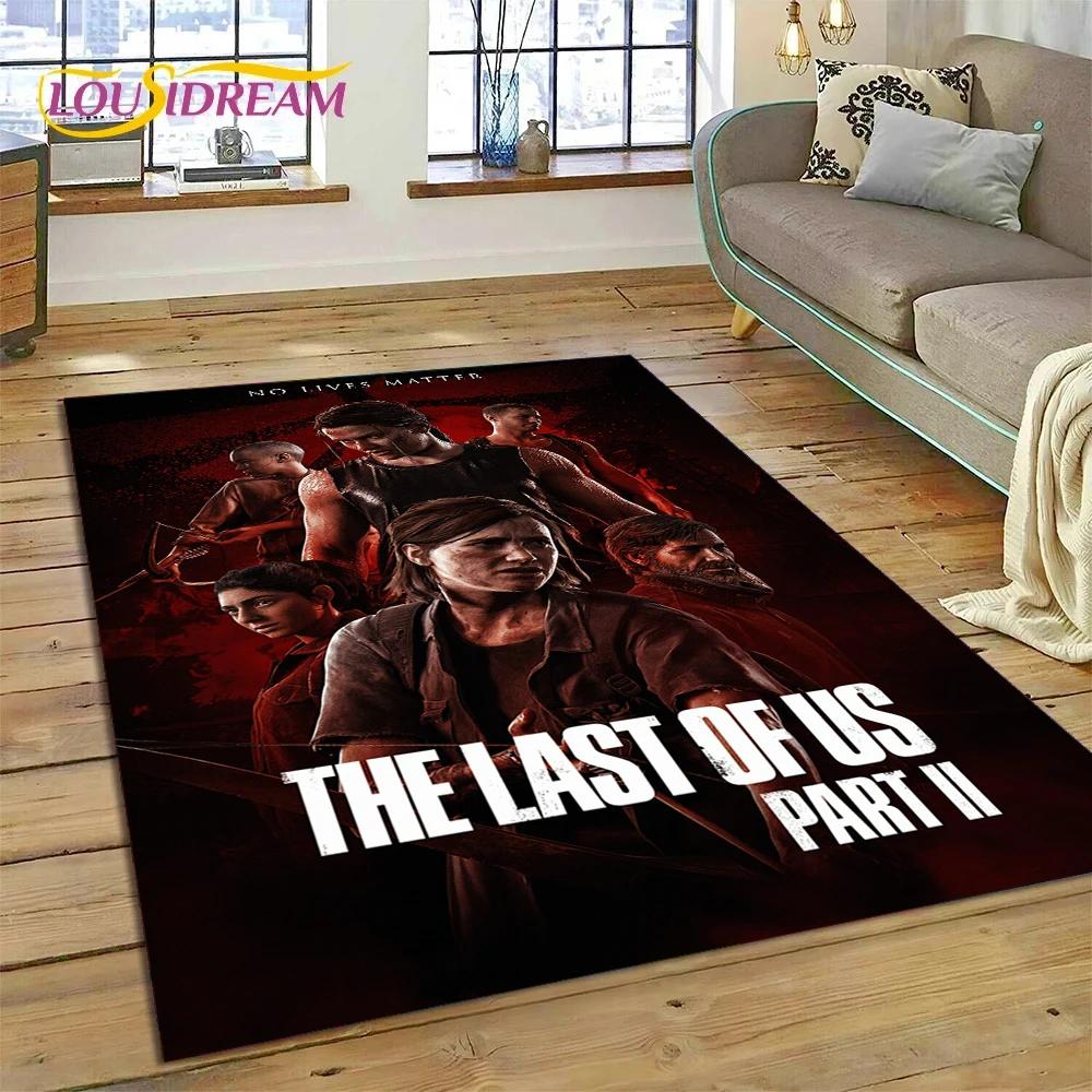 

3D Килим The Last of Us Жахи Гра Телевізор Джоел Педро для Вітальні Спальні Домашній Декор, Нековзна Прикраса для Дивана Килимок для Входу Подарунки 150cm x 220cm