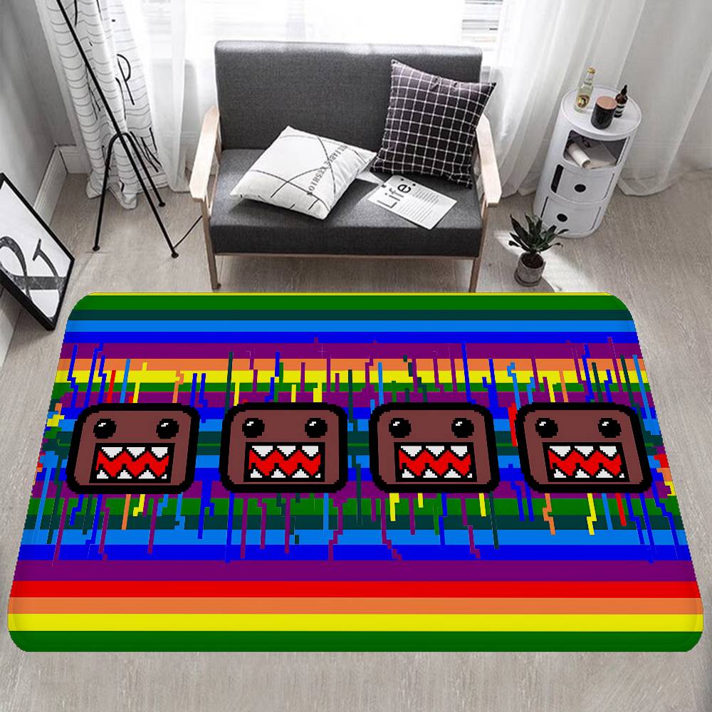 Cartoon D-Domo K-Kun Bathroom Mat Anti-slip Absorb Water Long Strip Cushion Bedroon Mat Welcome Doormat