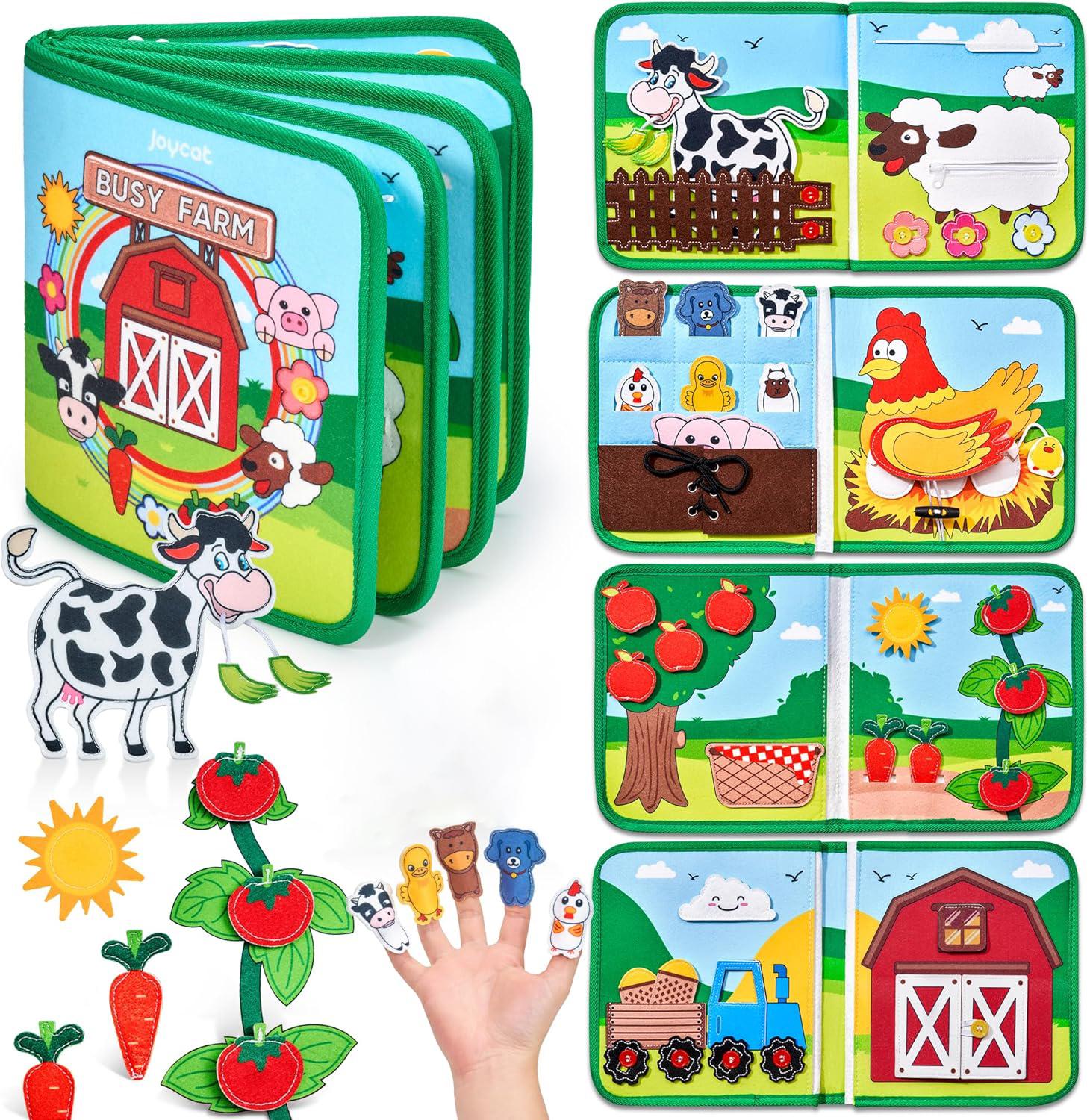 

Малюки Монтессорі Іграшка Розвиваюча Книжка 3D Дитяча Історія Тканинні Заняття Фетрова Тиха Книжка Дошка Дошкільне Навчання Освіта Дорожні Іграшки