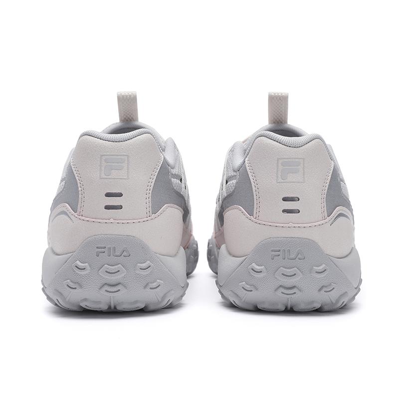 FILA ECHAPPE Ballet Shoes Fashion Versatile Comfortable Breathable Low-Top Casual Training Running Shoes Women sneaker Gray Pink F12W522113FOC