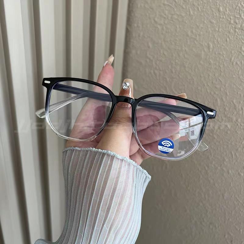 3Pcs Blue Light Blocking Glasses Square Nerd Eyeglasses Frame Anti Blue Ray Computer Game Glasses