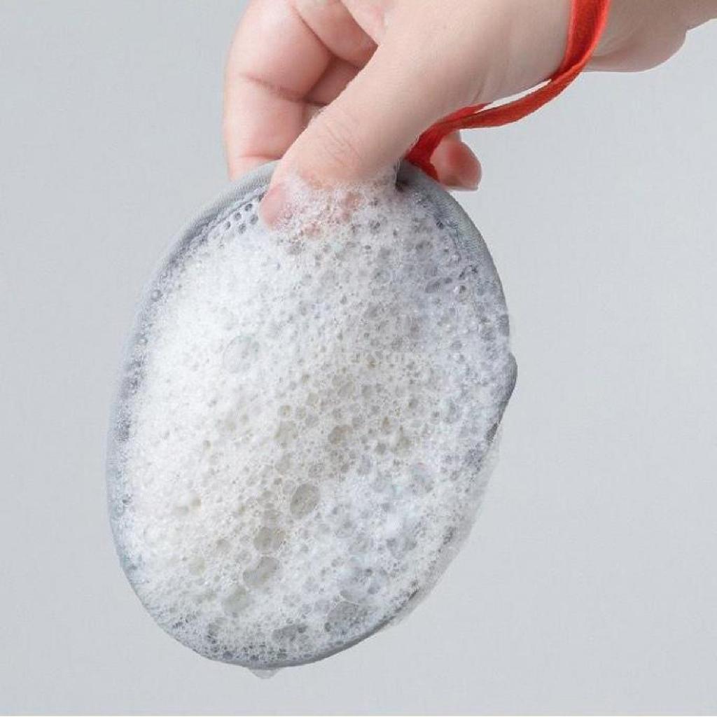 Mesh Soap Bag Peeling Bath Shower Soap Saver Pouch for Gift Camping Bathroom Mesh Bag Soap Holder with Drawstring