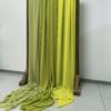 Avocado Green Solid Chiffon Fabric for Wedding Curtains and Kindergarten Decor