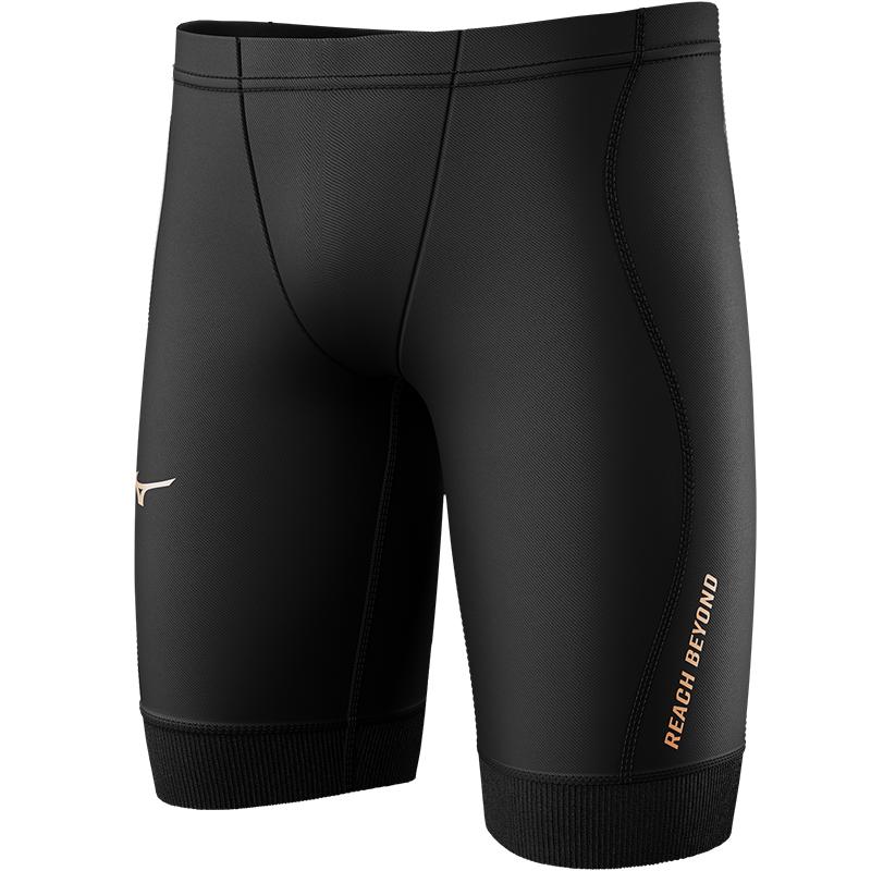 

Mizuno Professional Speed Training Quick-Dry Five-Inch Swim Shorts Men swimwear Obsidian-Black N2CBC146 M