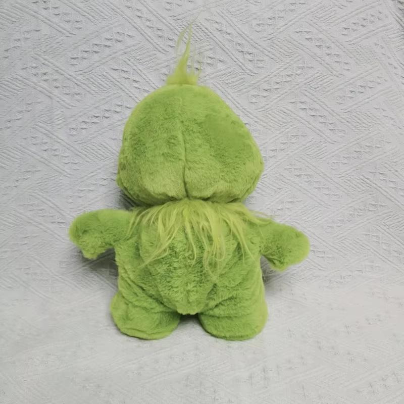 Green Trendy Funny Colorful Beast Breathing Comfort Plushie - Nap Aid & Buddy Plushy Item Festive Present Surprise