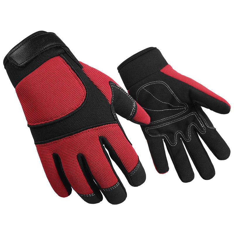 

Children s Cycling Gloves Full Finger Breathable Anti Fall Spring and Summer Outdoor Bicycle Scooter Balance Bike Sports Gloves L