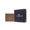 Coach Billfold Wallet 10 Compact Multi-Card Short Folding Men Wallet Khaki 66551-QBTN2