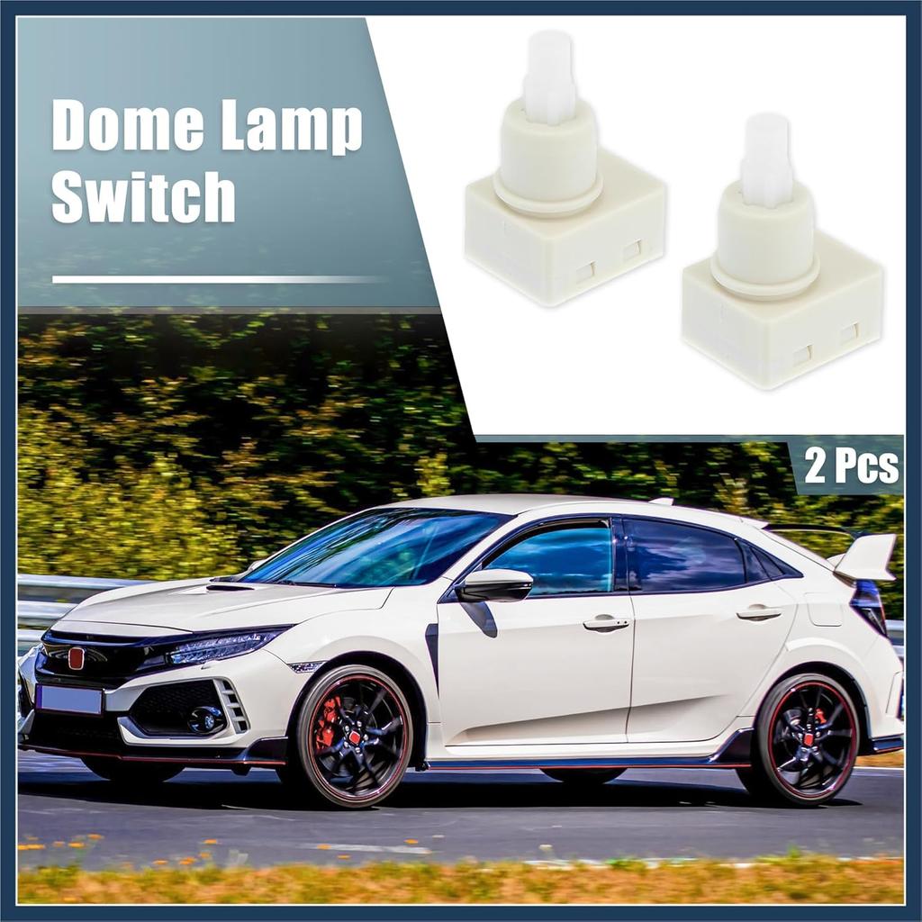 2Pcs Dome Lamp Switch 34404-SDA-A21 34404-SDA-A22D3 924-798 Roof Map Light Overhead Lights for Honda CR-V Odyssey Accord Pilot Ridgeline for Ram 1500