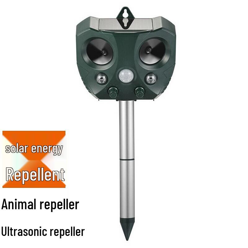 Solar Ultrasonic Animal & Pest Repeller